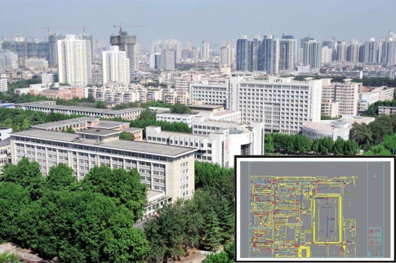 西北工業(yè)大學(xué)現(xiàn)狀圖測(cè)量